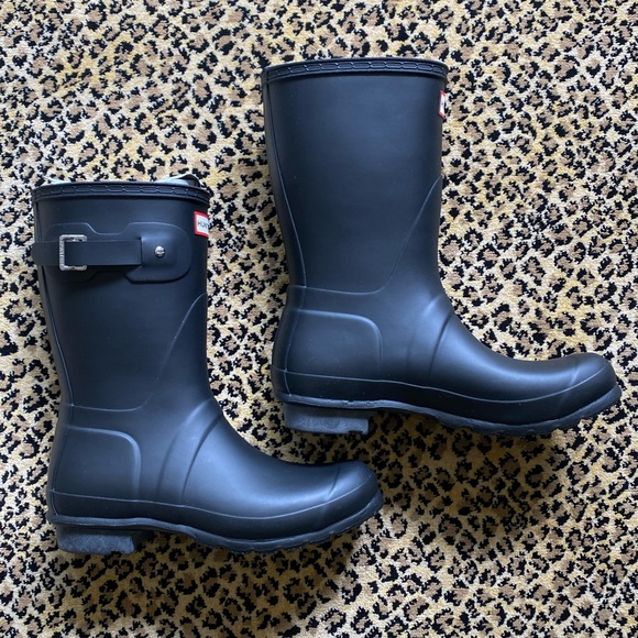 Hunter original short matte rain boot (women’s size 9) (NIB) - Picture 10 of 16